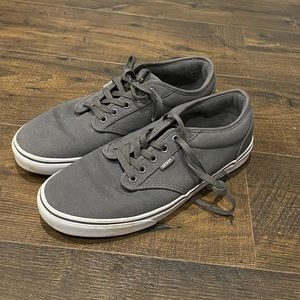 Vans Low Top Sneakers Gray Size 11.5 Men